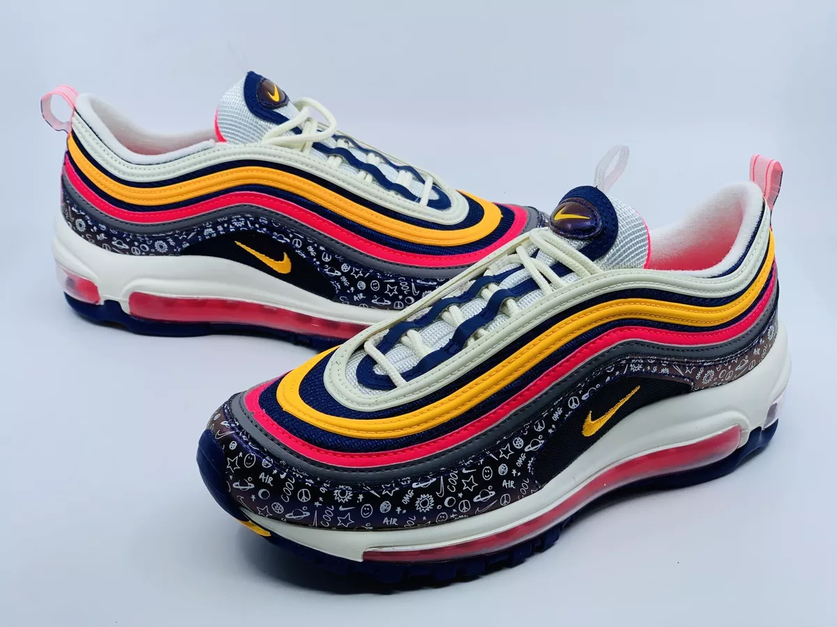 Air max 97 purple orange hot sale