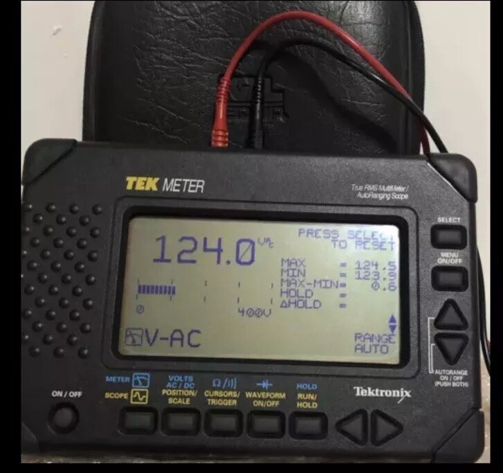 Tektronix Automative Supplemental Auto Ranging Scope THM560 True RMS ...