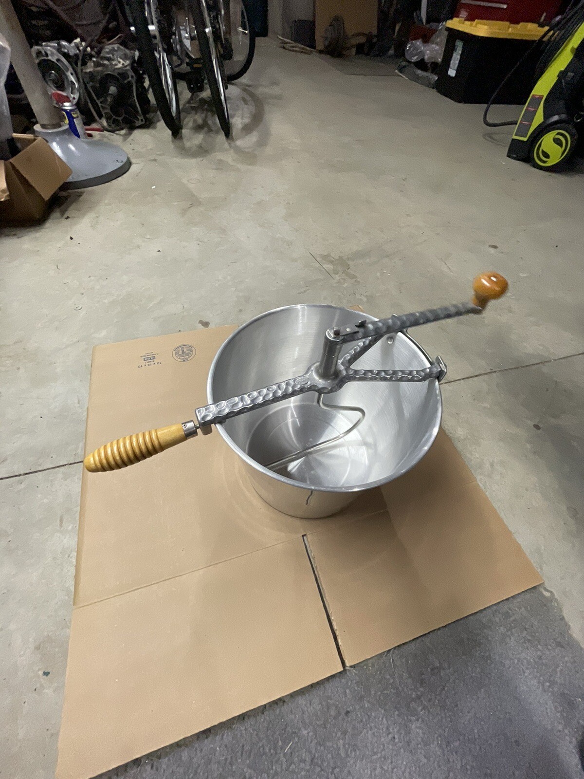 Vintage Camco Dough Mixer Metal Bucket Bread Pizza Dough Maker Model