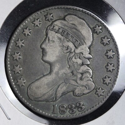 VF35 1835 キャップドバスト ハーフダラー - CAC - グレード PCGS *0330