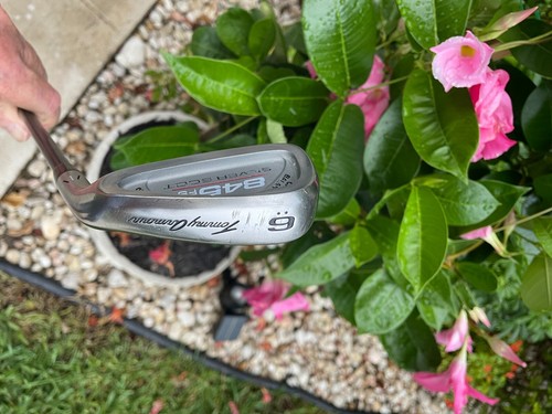 Tommy Armour 845 fs 6 iron w/ reg. graphite shaft; new golf pride mcc grip-NICE - Picture 3 of 6
