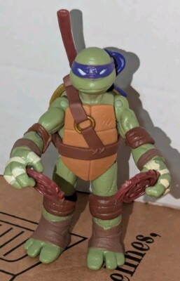 2012 Viacom Playmates Teenage Mutant Ninja  Turtles TMNT Donatello Figure 4.5''