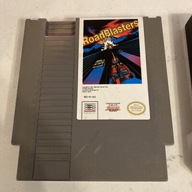 RoadBlasters - ORIGINAL Nintendo NES Game Cartridge And Dust Protector