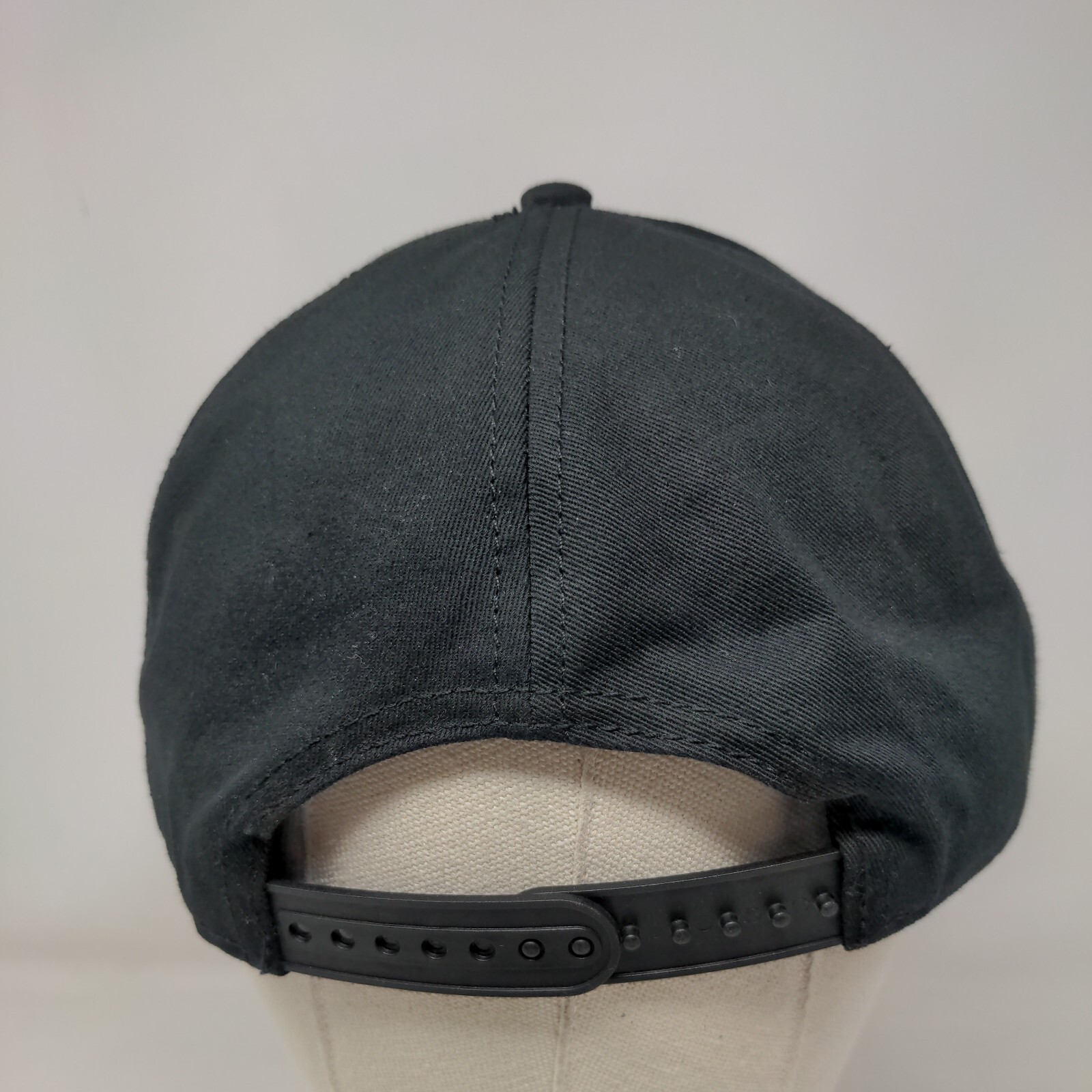 Chubby Snapback Hat Black One Size Adjustable Emb… - image 5