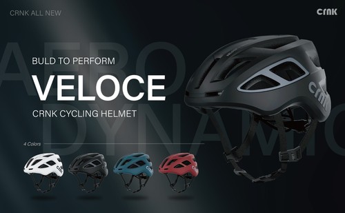 CRNK Veloce - Fahrrad & Scooter Helm - Unisex - Schwarz/Blau/Rot/Weiß - Bild 36 von 38