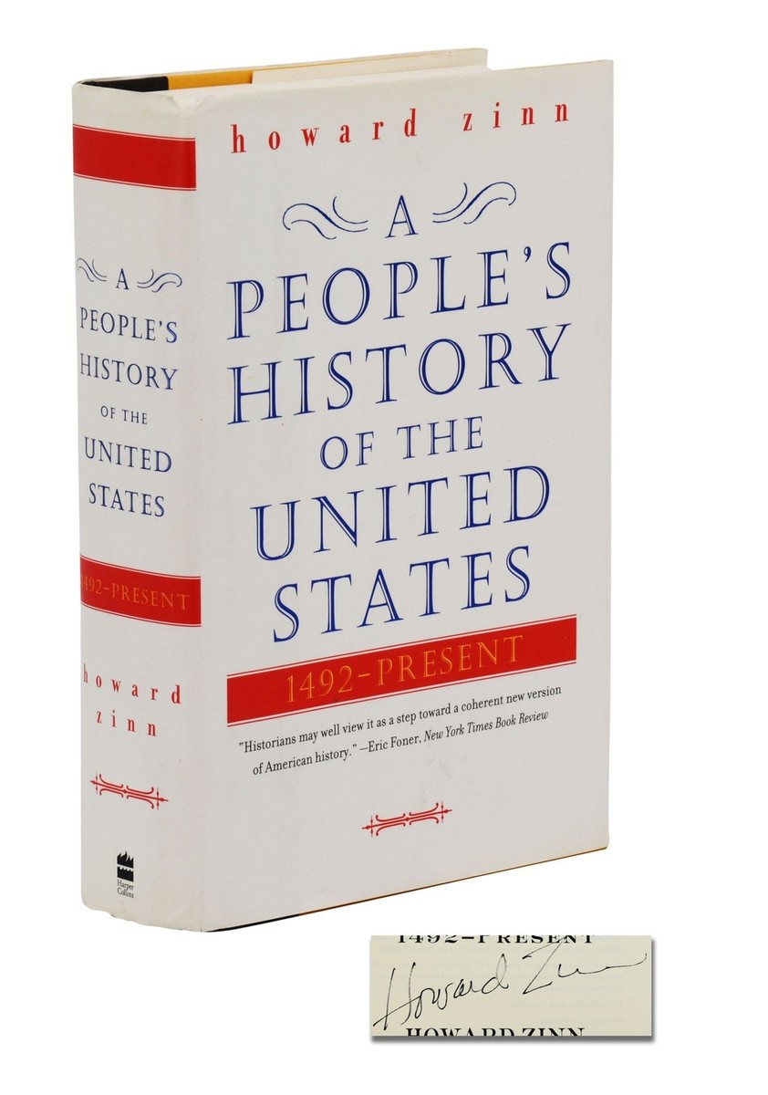 People's History of the United States ~ SIGNED by HOWARD ZINN