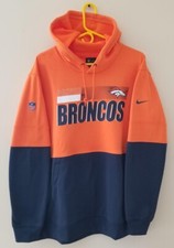 DENVER BRONCOS NFL NIKE 2020 Sideline Impact Lockup Hoodie Men's XL