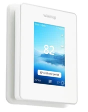 WarmUp 6IE-04-CW-LC 6iE 240V Smart Learning Energy Efficent Thermostat with WiFI