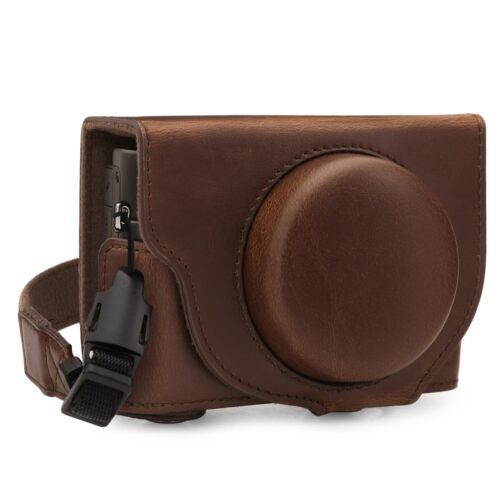 MegaGear Sony Cyber-Shot DSC-RX100 VII Ever Ready Leder Kamera Etui - Bild 22 von 23