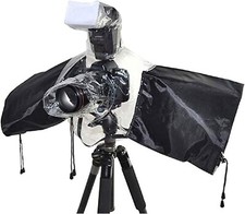 1 Pieces Clear Rain Cover Camera Protector-Waterproof Rainproof Fabric Foldable