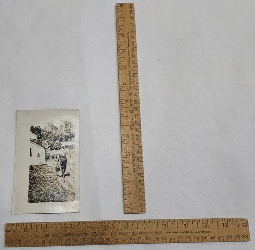 HOMBRE QUE LLEVA CUBOS - FOTO REAL - TARJETA POSTAL sin publicar - anuncio #6456 - Imagen 6 de 9