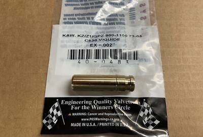 Kibblewhite 40-0483 KZ900 KZ1000 Z1 Auspuff Ventil Führung .002 '' Oversize
