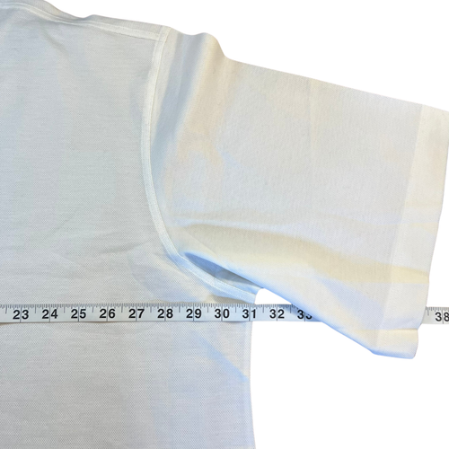 Camisa Gran Sasso 3XT Cuello Redondo Manga Corta Italia Camiseta Ligera Preppy - Imagen 15 de 15