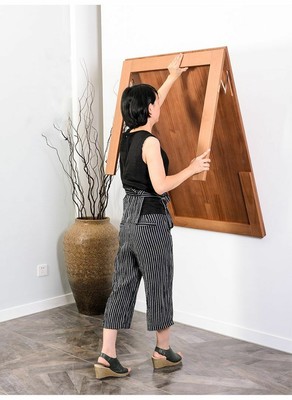 Wall Hanging Folding Table Invisible Expansion Computer Desk Dining Kitchen Home Ebay