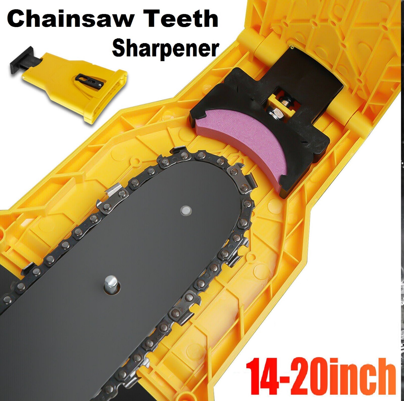 Chainsaw Teeth Sharpener Woodworking Self Sharpening Grinding Chain