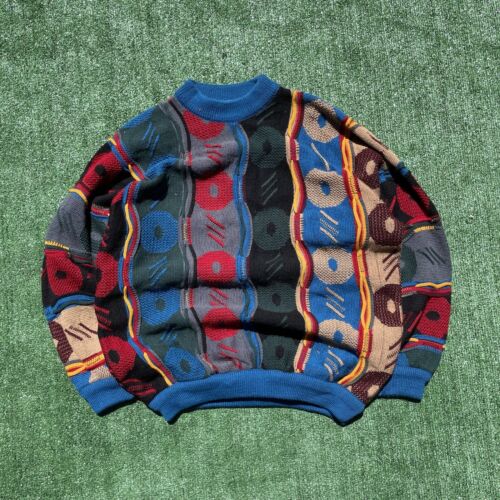 Vintage 90’s Abstract Coogi Sweater - image 1