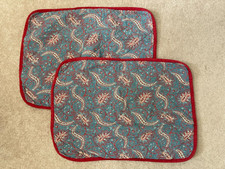 Vintage RALPH LAUREN Collette Paisley Standard Shams - Set of 2