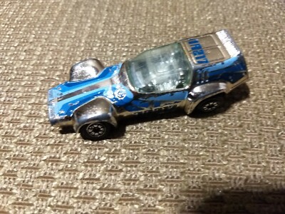Vintage CPG Prod Corp 1980 Kenner Prod,  Silver & Blue Diecast Car No 1027