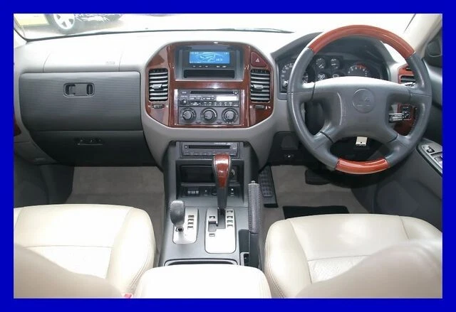 Kit de molduras de tablero PARA MITSUBISHI MONTERO 1992 - 2000 NUEVO JUEGO INTERIOR MADERA INTERIOR Foto 4 de 4