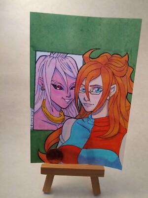 DBZ Android 21 postcad headshot