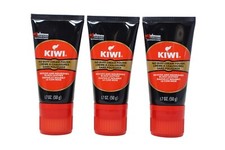 Kiwi No Buff Cream Polish, Revives and Nourishes Black Leather, 1.7oz 3-Pack