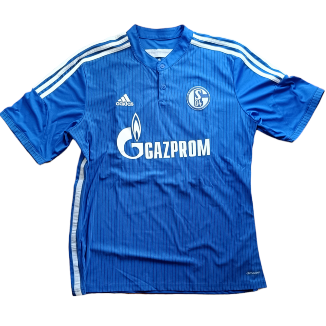 FC Schalke 04 Football Shirt Adidas Home Kit 2014/15 signed FC Schalke 04 Football Shirt Adidas Home Kit 2014/15 signed