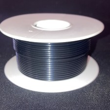 Ico-Rally STT-22 Black Teflon Tubing  100ft. Spool  22 ga. "Thin Wall"