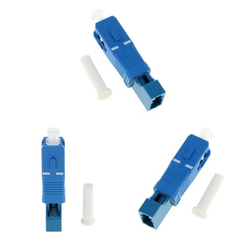 3x SC zu LC Buchse SM Glasfaser Anschlussadapter für optische Leistungsmesser - Afbeelding 2 van 9