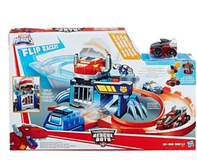 playskool rescue bots flip racers