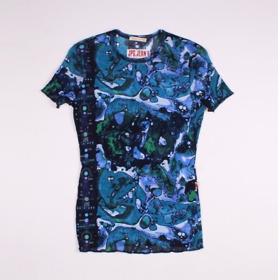 Vintage Iconic JPG Jean Paul Gaultier Mesh Bacteria SS 2001 Short