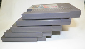 5 Juegos Nintendo NES Tetris, Metriod Mario Duck Hunt, Bayou Billy, Ninja Turtles