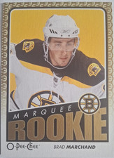 2009 OPC Metal BRAD MARCHAND RC MARQUEE ROOKIE #790 Bruins Hockey Card. rookie card picture
