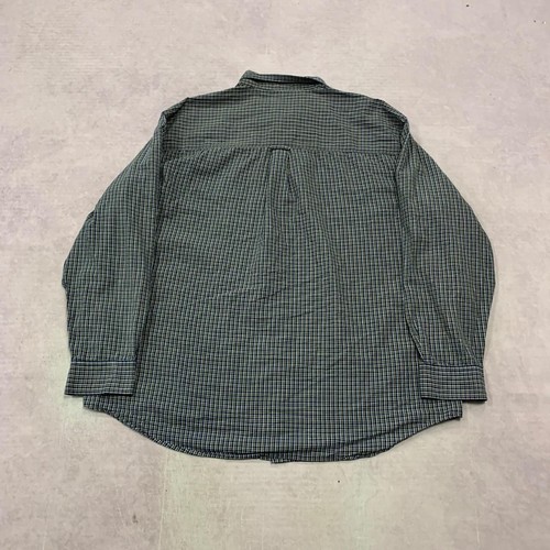 Vintage Chaps Shirt checked patterned long sleeve with chest pocket Men s 2XL - Picture 5 of 5