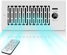 ✅ Register Booster Fan for 4" x 10" Register Holes,Smart Control Heating Cooling