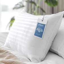 Hypoallergenic Side Sleeper Queen/Standard Pillow- Soft and Cooling - Hotel Q...