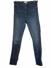 Madewell 10" High-Rise Skinny Jeans Size 28S Blue Denim