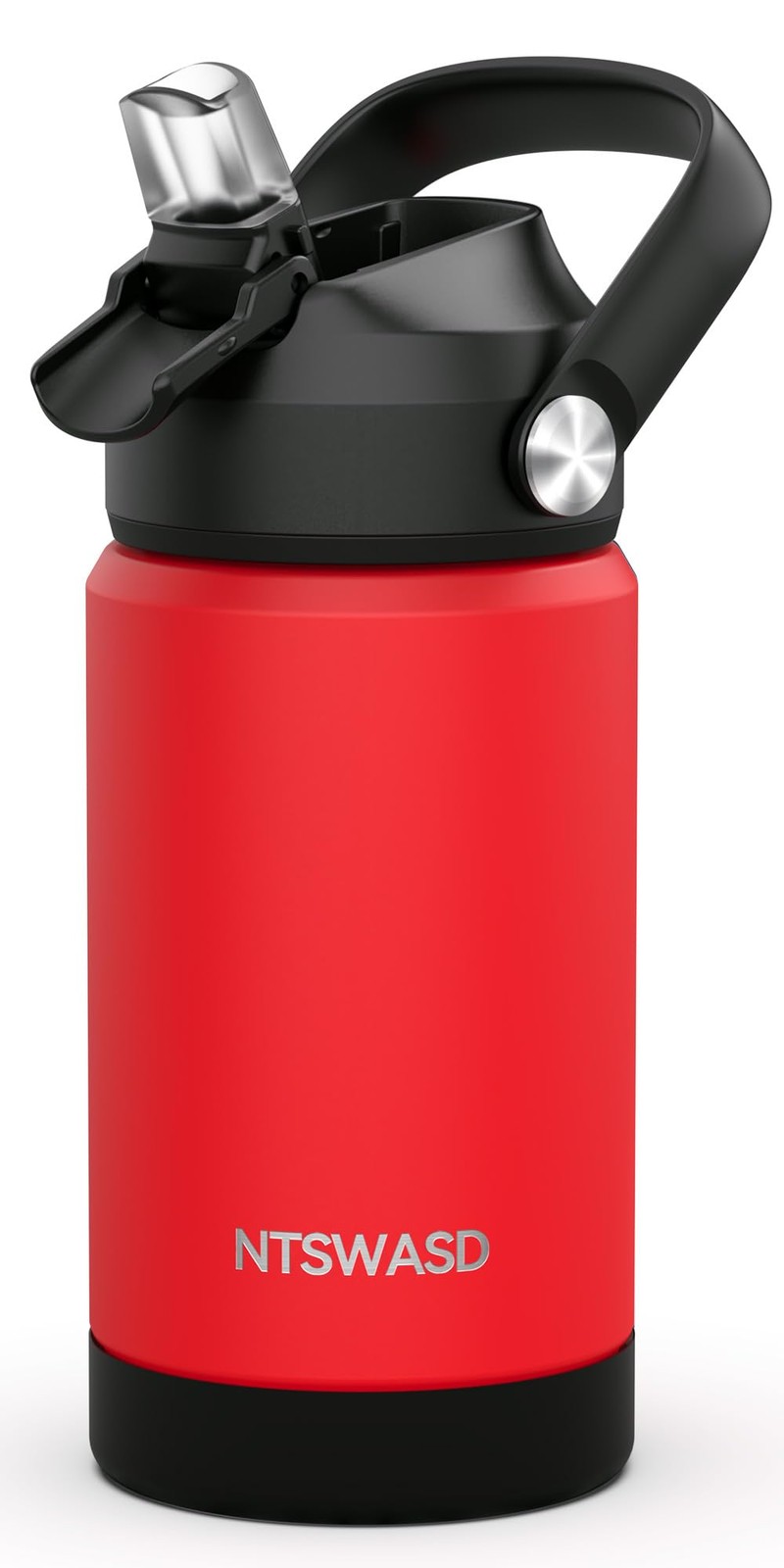 Kids Insulated Water Bottle with Straw 12 oz Stainless Steel