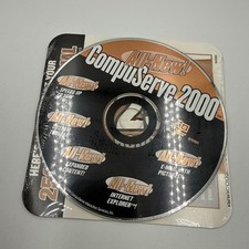 CompuServe 2000 For Windows  Macintosh CD-ROM, AOL 250 Hours SEALED