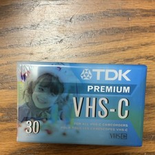 TDK Premium VHS-C Camcorder Tape 30 min