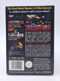 Godzilla: Monster of Monsters - Nintendo NES - Complet - PAL FRA - Etat Correct