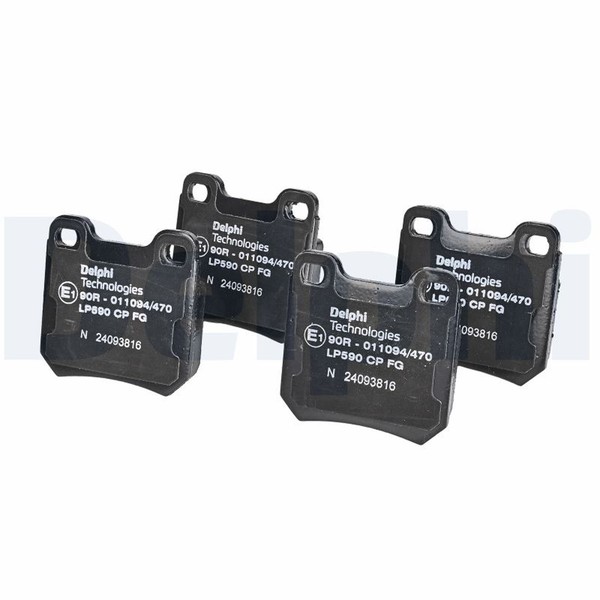 Bremsbelagsatz Scheibenbremse Delphi LP590 FüR Saab Opel J96 Omega CC V87 Vectra-image