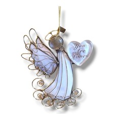 Angel Christmas Ornament "You Are Loved "