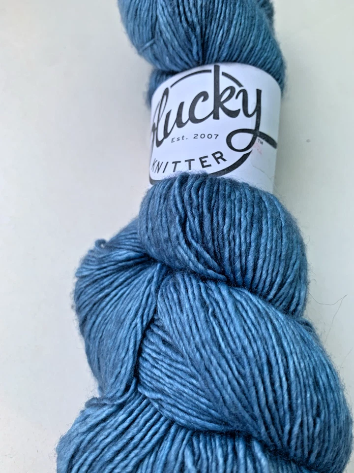 Plucky Knitter - SINGLE - SELVEDGE - 80/20 Merino Wool / Silk - 430 yds - Image 2 of 4