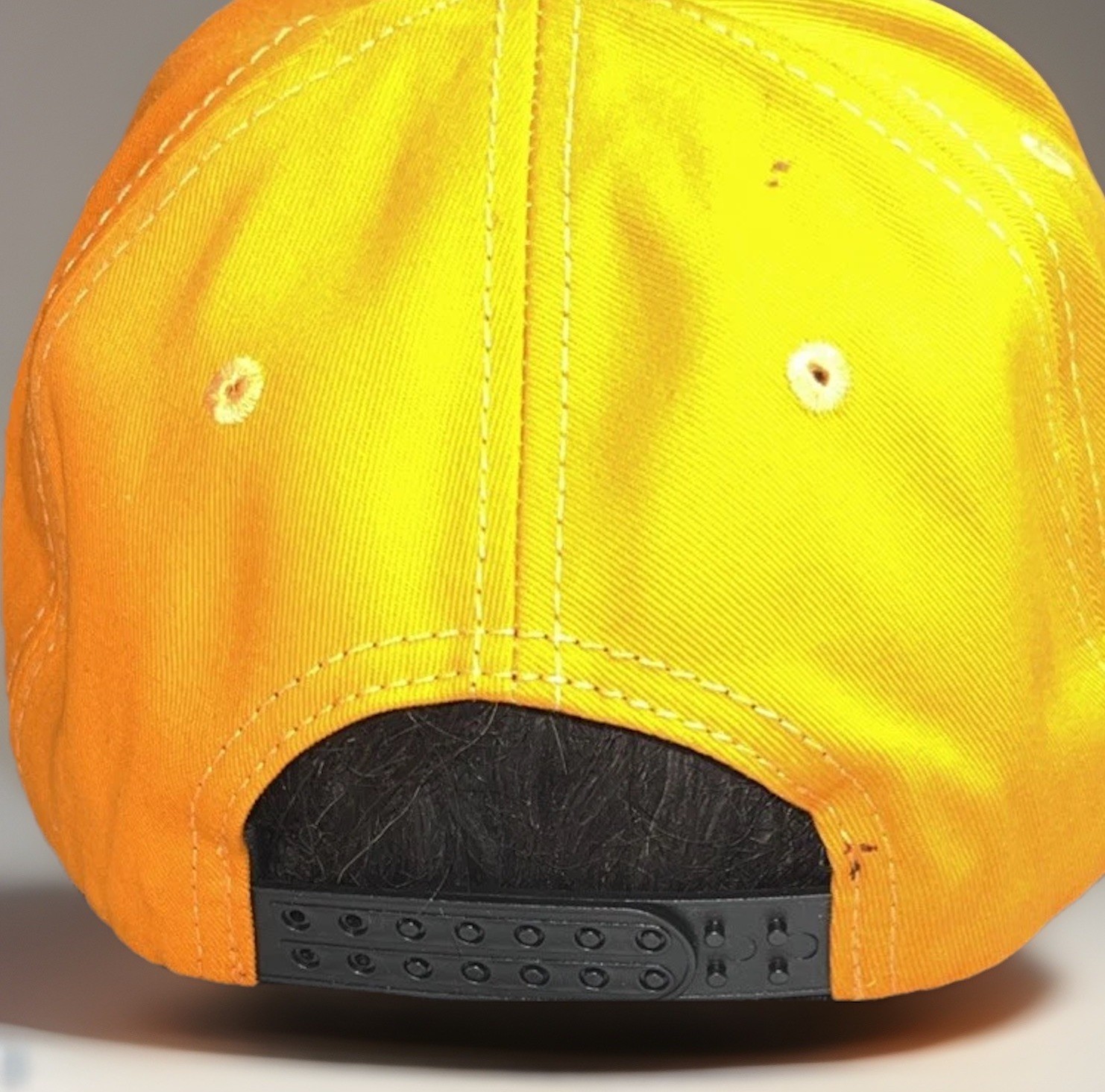 Harley Davidson Orange Custom Trucker Patch Hat O… - image 7