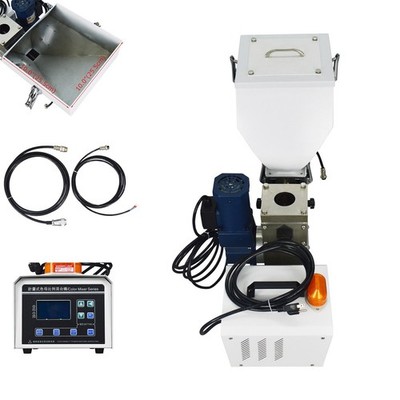 2.6gal Masterbatch Screw Metering Mixer Color Mixer Monochrome Plastic Mixer