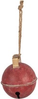 Dekoration Klingel Eisen Rustikal 16X18 Cm Rot Braun Clayre & Eef 6Y6164