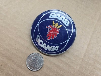 【希少・ヴィンテージ】RCDエスパニョール 旧エンブレム バッジ　ラ・リーガ Saab OEM 1999-2005 9-5 95 9 5 Scania Rear Hatch Emblem Badge Logo