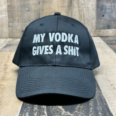Absolut My Vodka Gives A Poop Promo Hat Alcohol Adjustable Embroidered Cap