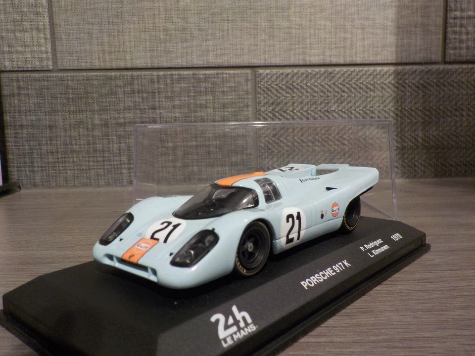 Le Mans Triple Set - Gulf Mirage Gr8 / Porsche 917 / GT40 1975 /1970 / 1968 Mod - Image 3 of 4