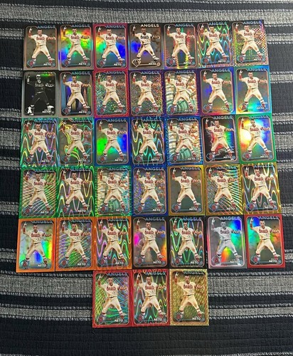 Zach Neto [Superfractor] #123 2024 Topps Chrome card